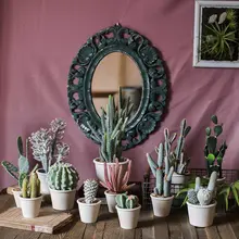 北欧風 インテリア用フェイクサボテンミニ観葉植物【デスクトップ装飾】