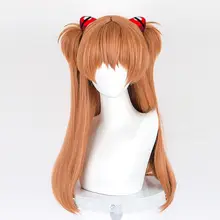 アスカ風 コスプレウィッグ【シリコンスカルプ付き・ヘアアクセサリー販売中】