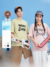 快適なクール感！ポップなデザインの半袖Tシャツ【ラウンドネック・ゆったりフィット】