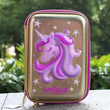Smiggle 女子用学生向けリュックサック・デクラスパック・ペンケース付き・ユニコーンデザインギフトセット