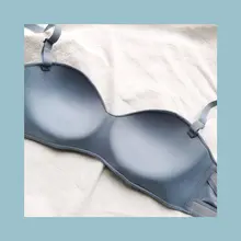 ビスチェ ブラジャー 女性 夏のドレス シームレス ボリュームアップ 滑り止め 薄手