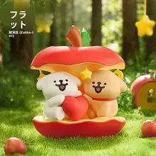 幸福を運ぶ線条小犬の盲盒フィギュア【デスクトップ装飾用・ギフト対応】