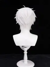 青い監獄 凪誠士郎 コスプレウィッグ【白色・反り返りのショートヘア】