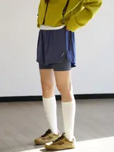 速乾性ショートパンツ【女性用・防透け・ランニング・フィットネス・サイクリング・膝上丈】