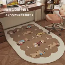 防音効果のあるラグマット【お手入れ簡単・リビングや書斎用】