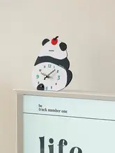 卓上時計 パンダ インテリア 置物 玄関 リビング テレビ台 「EMITDOOG」