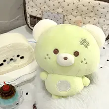 ぬいぐるみ マスコット ストラップ メロンくま スイーツモチーフ デスクデコ オフィス 癒やし