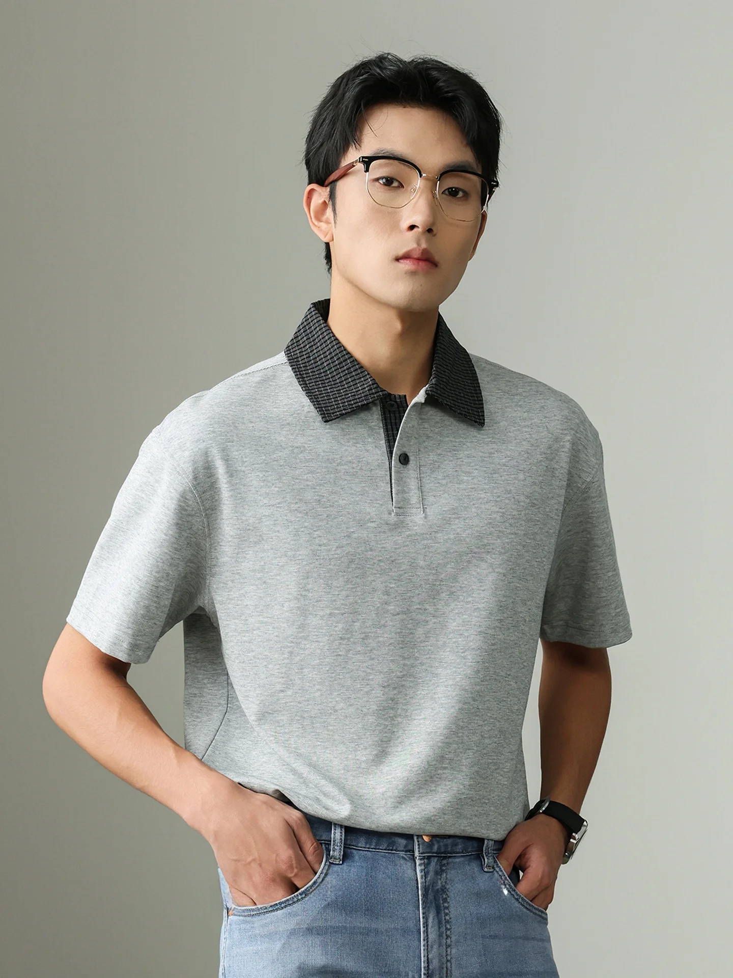 ヴィンテージ風ポロシャツ：chambray shirt と collared shirt の違いを解説