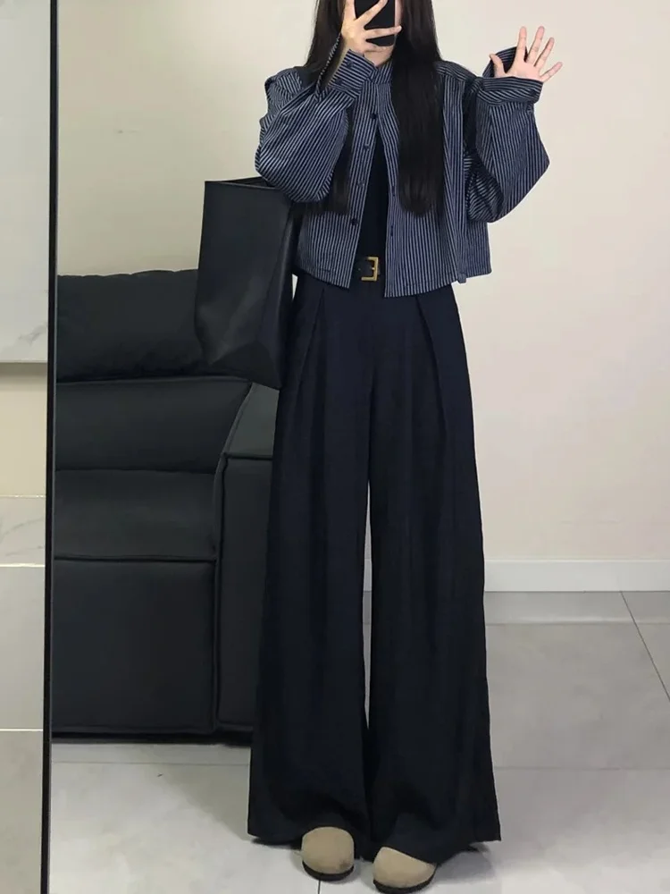 ブラックデニム コーデの失敗を防ぐ完全ガイド：ウエストゴムセミワイドの実際のフィット感