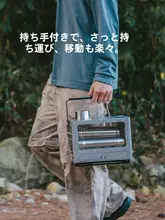アウトドア用薪ストーブ【キャンプ対応・携帯便利・暖房・焚き火用】