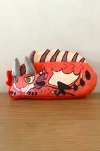 ふわふわドラゴンデザインペンケース【大容量・学生用・高品質・ギフト用】