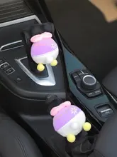 かわいいカートーンデザインのシフトノブカバー【汎用型・車内装飾用】（セットアップ対応）