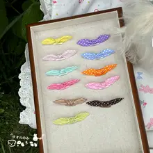 立体デザインのペット用カチューシャ【バタフライリボン・髪飾り・猫用・ビションフリーゼマルチーズ対応】