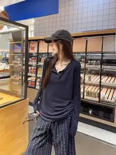薄手のUVカット長袖シャツ【スタイル・半開襟・レディース用】