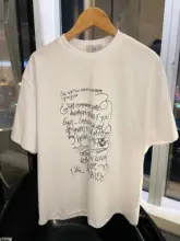 シンプル丸首Tシャツ【メンズ・短袖・英字プリント・フィット】
