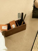 茶缶 天然木 卓上収納 茶道具セット 茶匙 茶針 茶挟 筆立て