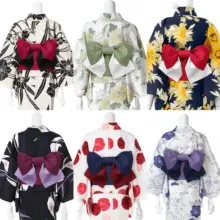 和服用リボン帯【女性用・カラー展開・結び目デザイン】（セットアップ対応）