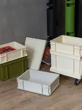 収納ケース スタッキング インダストリアル風 プラスチック アウトドア キャンプ カフェ 店舗 ギフトボックス