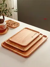 木製 長方形トレー【家庭用・ティーカップ＆お菓子収納・フルーツ盛り付け】