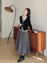 春にぴったり！フレアスリーブブラウスと百褶スカートの女性用コーディネート（セットアップ対応）
