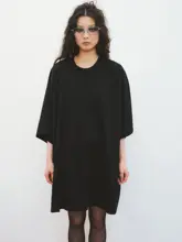 ヴィンテージ風ウォッシュ加工柔らかいルーズフィット半袖Tシャツ