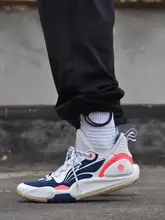 Li-Ning バスケットシューズ【低トップ・クッション・通気性・防滑・耐磨・軽量】