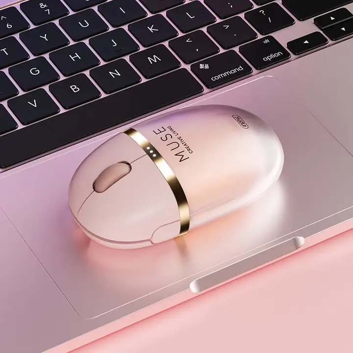 静音充電式ワイヤレスマウス【Bluetooth・有線・ノートパソコン用】