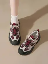 アウトドアハイキングシューズ【女性用・厚底・通気性・スポーツデザイン】