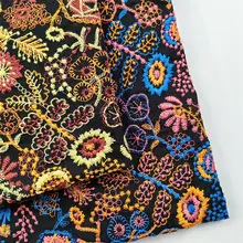 重工刺繍のリネンコットンジャケット【日本式デザイン】