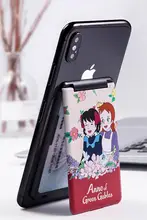 3-in-1スマホ背面ケーススタンド【ミラー付き・カードホルダー・携帯便利】