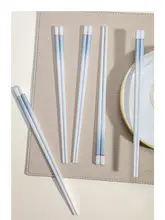 高級陶磁製箸【防カビ・滑り止め・高温耐性・食品グレード】