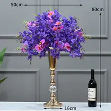 高級電鍍クリスタル製テーブルフラワー【結婚式用・ホテル・バー・KTV用・造花】