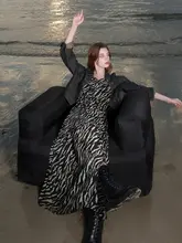 春用ルーズシルエットのヴィンテージデニムジャケット【ショート丈・襟付き・ドロップショルダー】