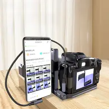 カメラ用L型クイックリリースプレート【スマートフォン固定スタンド・撮影補助・OTGデータ接続対応】