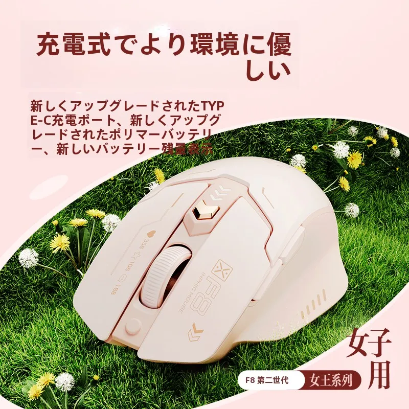 英菲ク F8 2代無線マウス：トラックボール対応の2.4GHzワイヤレスマウスおすすめモデル