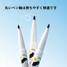 油性マーカー【二頭タイプ・黒・速乾・防水・防油・太ペン】