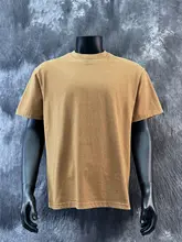 ヴィンテージ風ウォッシュ加工ロゴプリント半袖Tシャツ【男性・コットン・ゆったり・夏用】