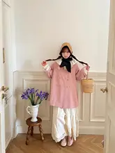 小柄向けのカジュアルケープ風トレンチコート【リボンディテール付】