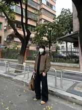 アメリカンレトロ風カラー切替PUレザーモーターサイクルジャケット【男女兼用・カジュアルデザイン】