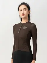 女性用 長袖サイクリングウェア【春夏用・快適なフィット感・公道・マウンテンバイク対応】