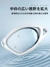 防水・曇り止め機能付き高解像度スイミングゴーグル【近視対応・男女兼用・スイムキャップ付き】（セットアップ対応）