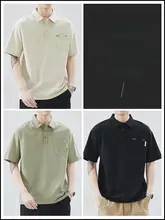 夏用 薄手 メンズPOLOシャツ【ゆったりフィット・半袖・カジュアル】