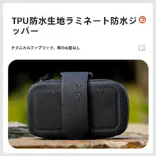防水バイク用リアサドルバッグ【大容量・ロード＆マウンテン用・取り付け簡単】