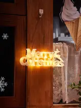 クリスマス装飾 小さなリース付きドアハンガー【雰囲気を演出するアイテム】