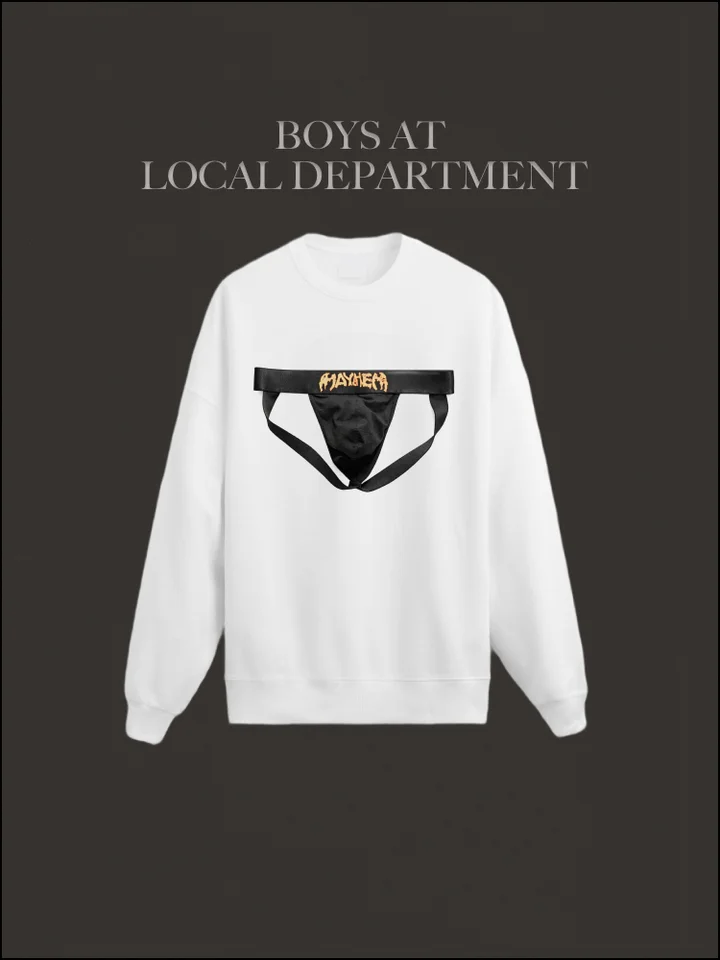 オリジナルデザインのダブルレイヤーインナーショーツ＆キャミソールTシャツ【短袖・レディー・ガガファン向け】（セットアップ対応）
