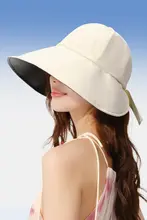 CACUSS 女性用 夏用 UVカット大きなつばのアウトドアアイスシルク帽子
