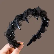 滑り止め付きハイシルエットヘアバンド【ファッション・女性用・高級感】
