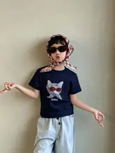 可愛いデザインの子供用半袖Tシャツ【キャラクター柄・ゆったりシルエット・夏用】