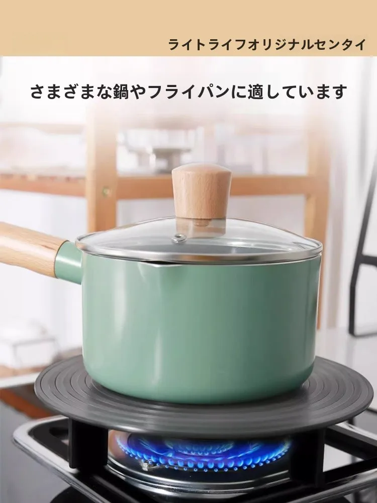 ガスコンロ用熱伝導板：焼き付き防止・黒鍋底対応のキッチン用急速解凍プレートとは