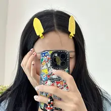 大きめ無痕クリップ【韓国スタイル・カラフル・サイドクリップ・ヘアアレンジ用】